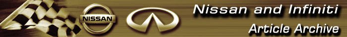 Nissan and Infiniti Articles